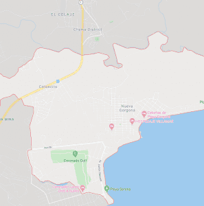 Nueva Gorgona map