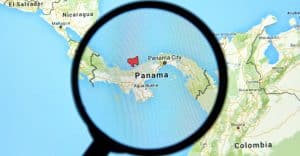 Map of Panama